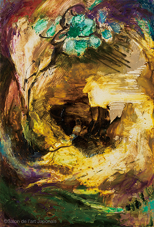 Apparition du Dieu du vent